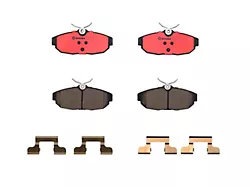 Brembo NAO Ceramic Brake Pads; Rear Pair (05-10 Mustang; 11-12 Mustang GT500)