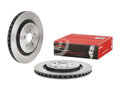 Brembo Vented Rotor; Front (11-14 Mustang GT w/o Performance Pack; 13-14 Mustang V6 w/ Performance Pack)