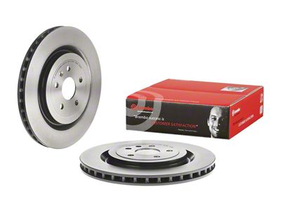 Brembo Vented Rotor; Rear (13-14 Mustang GT500)