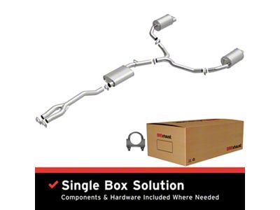 BRExhaust Direct-Fit Cat-Back Exhaust System (15-23 3.6L Charger)