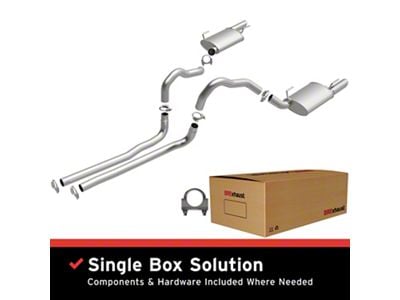 BRExhaust Direct-Fit Cat-Back Exhaust System (05-09 Mustang GT)
