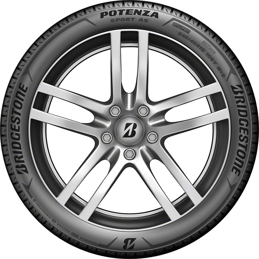 Bridgestone Mustang Potenza Sport A/S Tire BR 011890 (275/40R19