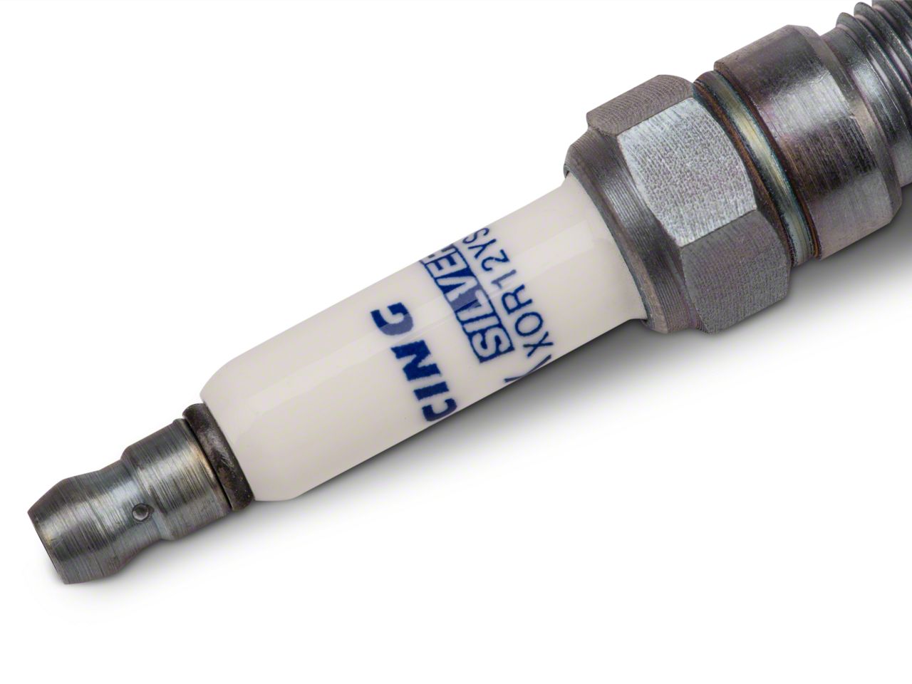 Brisk Mustang Silver Racing Spark Plugs; 450HP+ XOR12YS (Mid