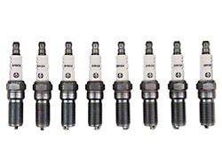 Brisk Silver Racing Spark Plugs; Mild Boost (11-17 Mustang GT; 12-13 Mustang BOSS 302)