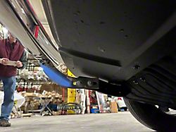 Broadfeet D11 Series Double Layer Rear Bumper Guard; Black (21-26 Mustang Mach-E)