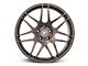 Forgestar F14 Monoblock Bronze Burst Wheel and Pirelli Tire Kit; 19x9 (15-23 Mustang GT, EcoBoost, V6)