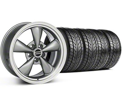 17x8 Bullitt Wheel & NITTO High Performance NT555 G2 Tire Package (99-04 Mustang)