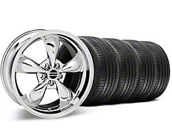 20x8.5 Deep Dish Bullitt Wheel and Sumitomo HTR Z5 Summer Tire Package (15-23 Mustang EcoBoost w/o Performance Pack, V6)
