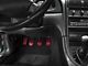 SpeedForm Modern Billet Bullitt Style Pedal Covers; Red (94-04 Mustang w/ Manual Transmission)