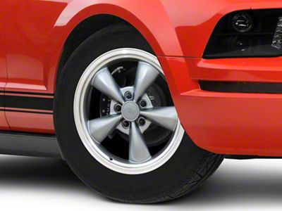 Bullitt Anthracite Wheel; 17x9; 30mm Offset (05-09 Mustang GT, V6)
