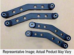 Bwoody Performance Rear Upper Control Arms with Delrin Bushings; Silver (15-23 Challenger SRT Hellcat, SRT Jailbreak)