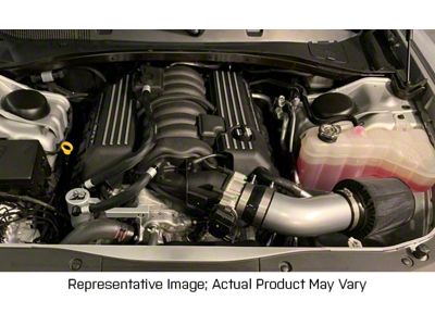 Bwoody Performance Velocity Plus Cold Air Intake for 80mm Throttle Body; Wrinkle Black (12-23 6.4L HEMI Challenger)