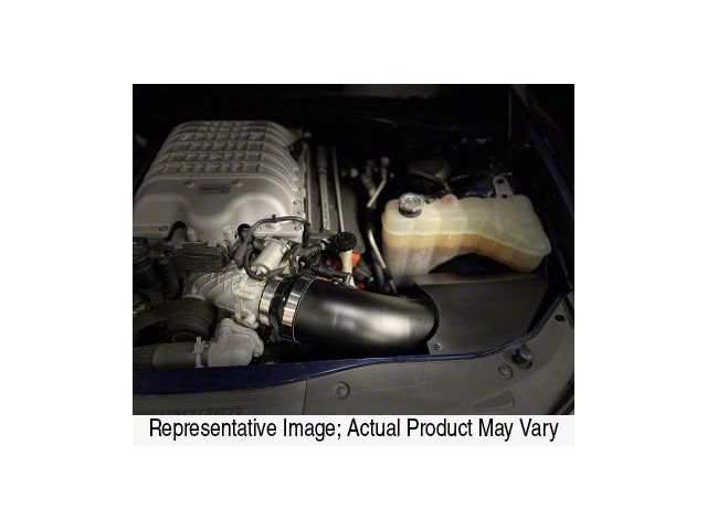 Bwoody Performance Velocity Plus Cold Air Intake; Wrinkle Black (17-18 Challenger SRT Hellcat)