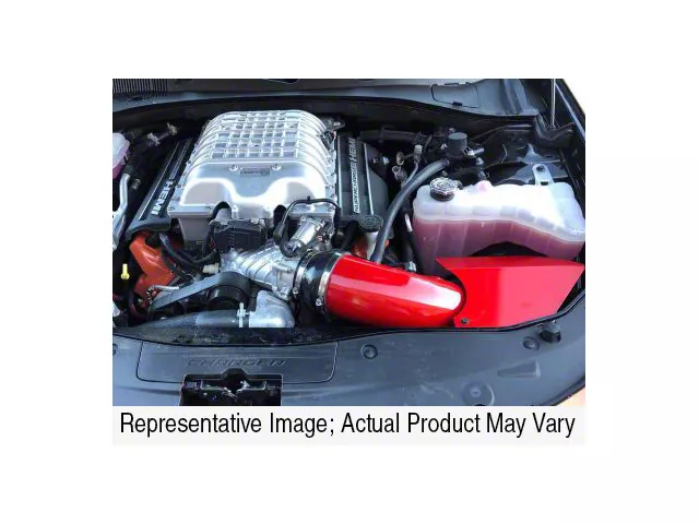 Bwoody Performance Velocity Plus Cold Air Intake; Silver (19-23 Charger SRT Hellcat)