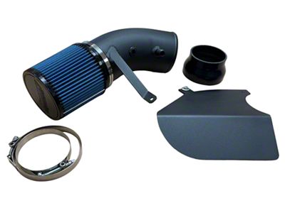 Bwoody Performance Velocity Plus Cold Air Intake; Wrinkle Black (19-23 Charger SRT Hellcat)