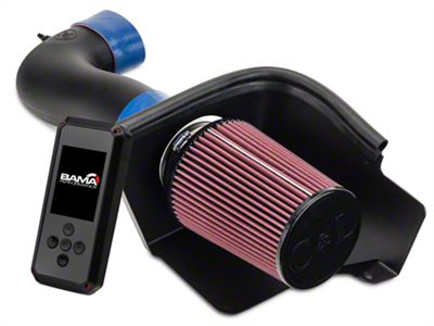 C&L Racer Cold Air Intake with 95mm MAF and BAMA Rev-X Tuner (05-09 Mustang GT)