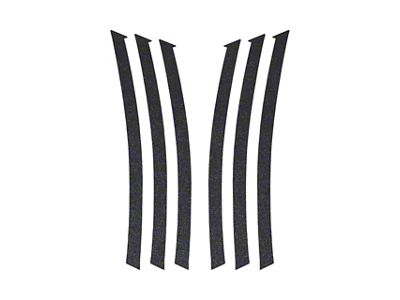 Fender Gill Decals; Carbon Flash Metallic (10-13 Camaro)
