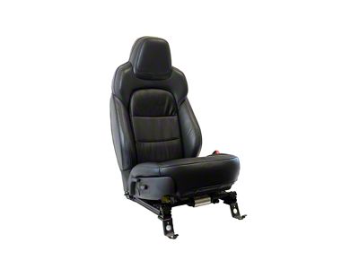 100% Leather Sport Seat Upholstery Kit with Perforated Inserts; Centennial Edition (2012 Corvette C6)