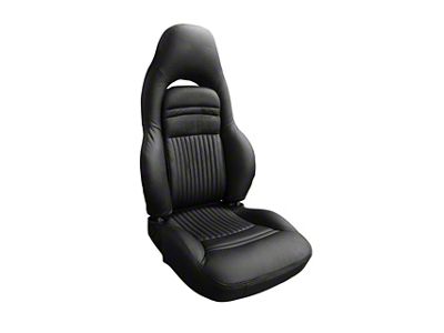 100% Leather Sport Seat Upholstery Kit; Red (97-99 Corvette C5)