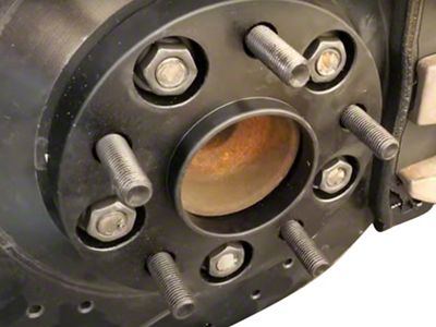 25mm Hubcentric Wheel Spacers; Machined (97-19 Corvette C5, C6 & C7)