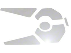 Acrylic Engine Bay Trim Panel Accents; Mirrored Finish (20-25 Corvette C8)