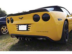 Acrylic Tail Light Blackout Kit; Set of 4 (05-13 Corvette C6)