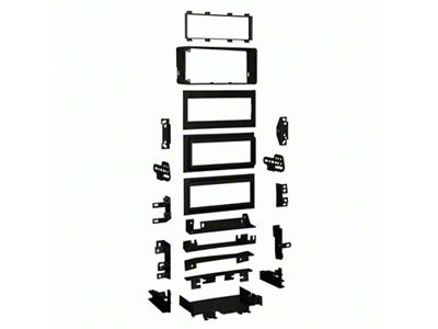 Aftermarket Radio Mount Kit (97-04 Corvette C5)