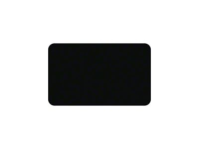 Airbag Warning Cover Decal Overlays; Matte Black (14-19 Corvette C7)