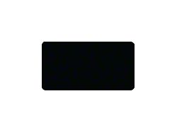 Airbag Warning Cover Decal Overlays; Matte Black (20-25 Corvette C8)