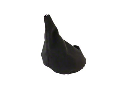 Automatic Shifter Boot; Black Suede (97-04 Corvette C5)