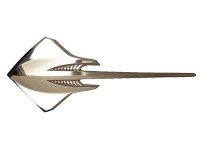 Backlit Stingray Fender Emblems; Chrome (14-19 Corvette C7 Stingray)