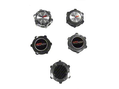 Billet Dry Sump Oil Cap with Yellow Dont Tread On Me Snake; Hydro Carbon Fiber (05-13 Corvette C6)