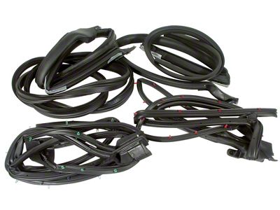 Body Weatherstrip Kit; 11 Piece (99-04 Corvette C5 Hardtop)