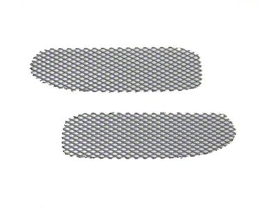 Brake Cooling Duct Screens; Aluminum (97-04 Corvette C5)