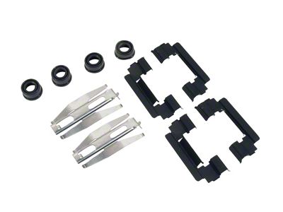 Brake Pad Hardware Kit; Front (97-04 Corvette C5)