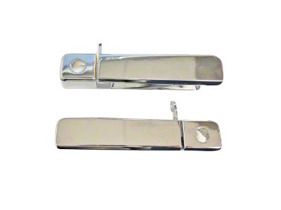Door Handles; Chrome (97-98 Corvette C5)