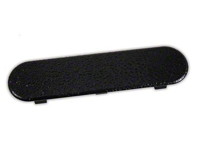 Door Panel Pull Handle Screw Plug; Black (97-04 Corvette C5)