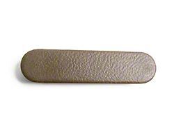 Door Panel Pull Handle Screw Plug; Shale Tan (03-04 Corvette C5)