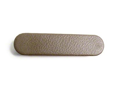 Door Panel Pull Handle Screw Plug; Shale Tan (03-04 Corvette C5)
