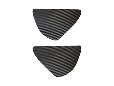 Door Scratch Guards; Carbon Fiber Look (14-19 Corvette C7, Excluding ZR1)