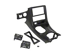 Double DIN Headunit Conversion Console Bezel with Mounting Brackets (97-04 Corvette C5)