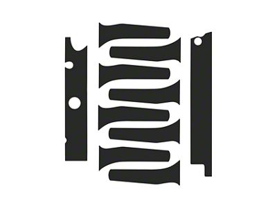 Engine Decal Graphics; Matte Dark Gray (14-19 Corvette C7 Grand Sport, Stingray)