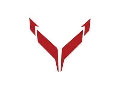 Front Flag Emblem Full Overlay Set (20-25 Corvette C8)