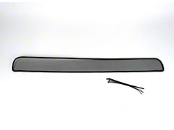 Front Grille Insert Screen; Black Stainless Steel (05-13 Corvette C6 Base)