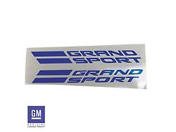 Grand Sport Fender Vent Logo Overlay Decals (17-19 Corvette C7 Grand Sport)