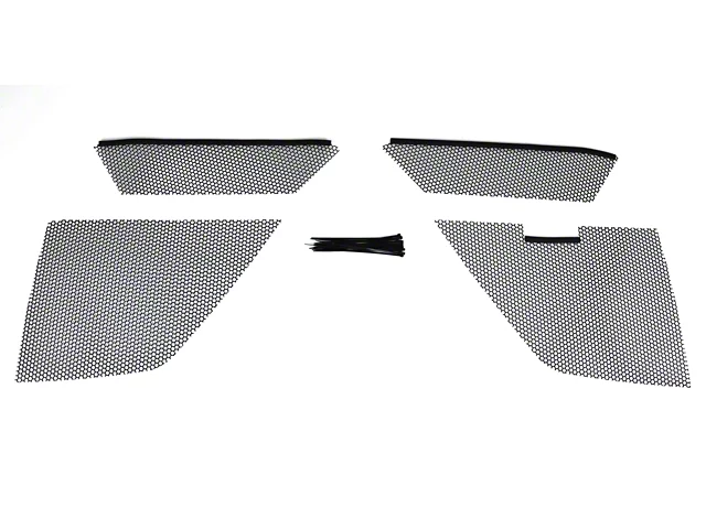 Race Car Radiator Protection Screen Corvette Grille/Radiator Protection Screens; Inner and Outer; Aluminum ...