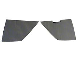 Grille/Radiator Protection Screens; Outer; Aluminum with Black Finish (20-25 Corvette C8 Stingray)