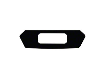 License Plate Filler Area Vinyl Decal (20-25 Corvette C8)