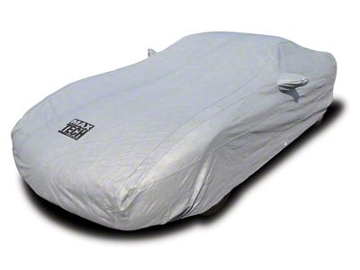 Maxtech Outdoor/Indoor Car Cover; Gray (97-04 Corvette C5)