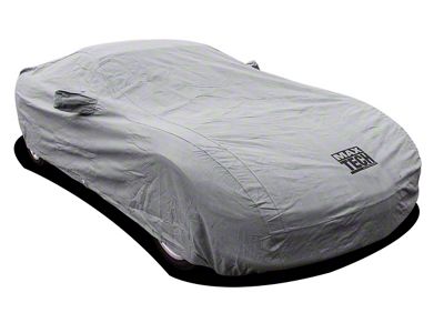 Maxtech Outdoor/Indoor Car Cover; Gray (05-13 Corvette C6, Excluding Grand Sport & Z06)